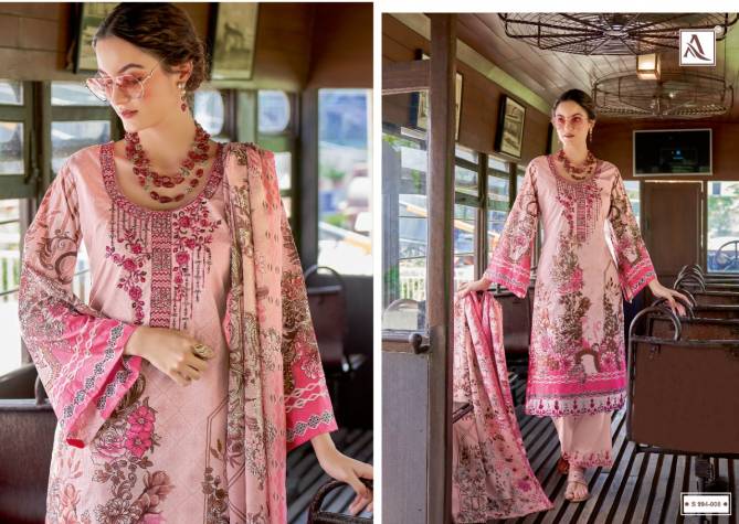 Alok Qurbat Edition 5 Casual Wear Cambric Cotton Designer Dress Material Collection
